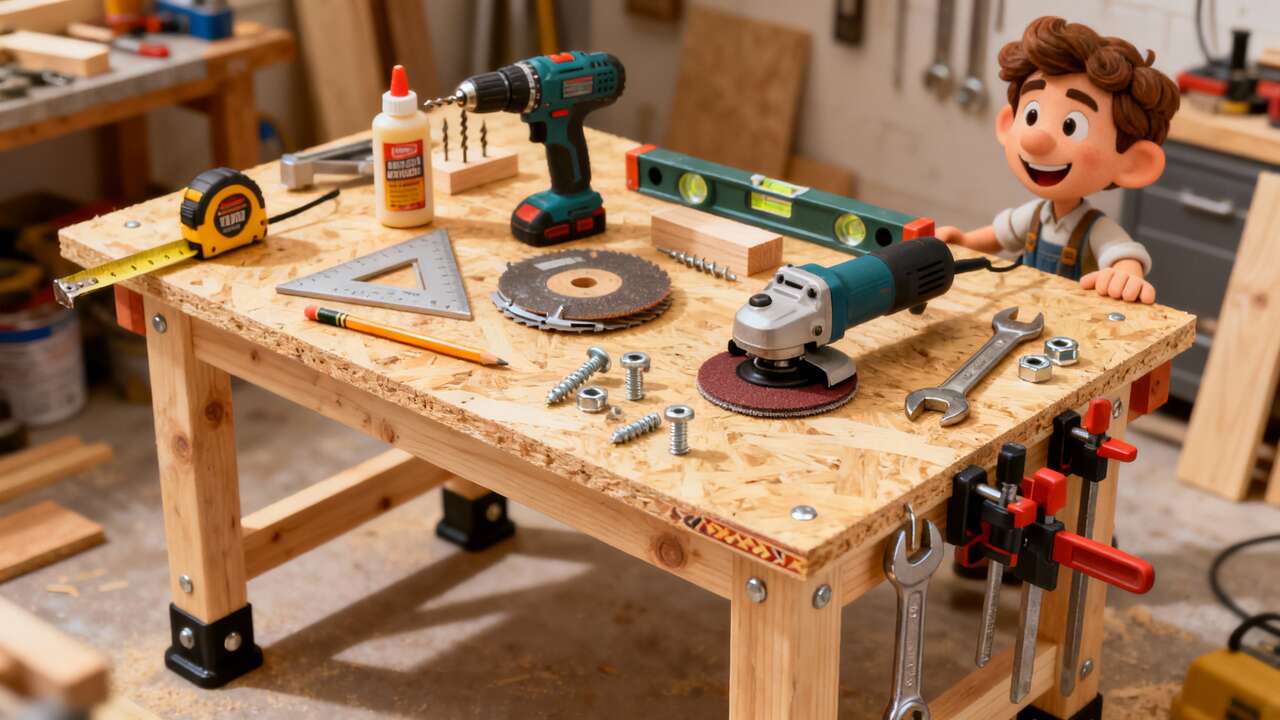 Ergonomie des établis : guide pour le bricoleur