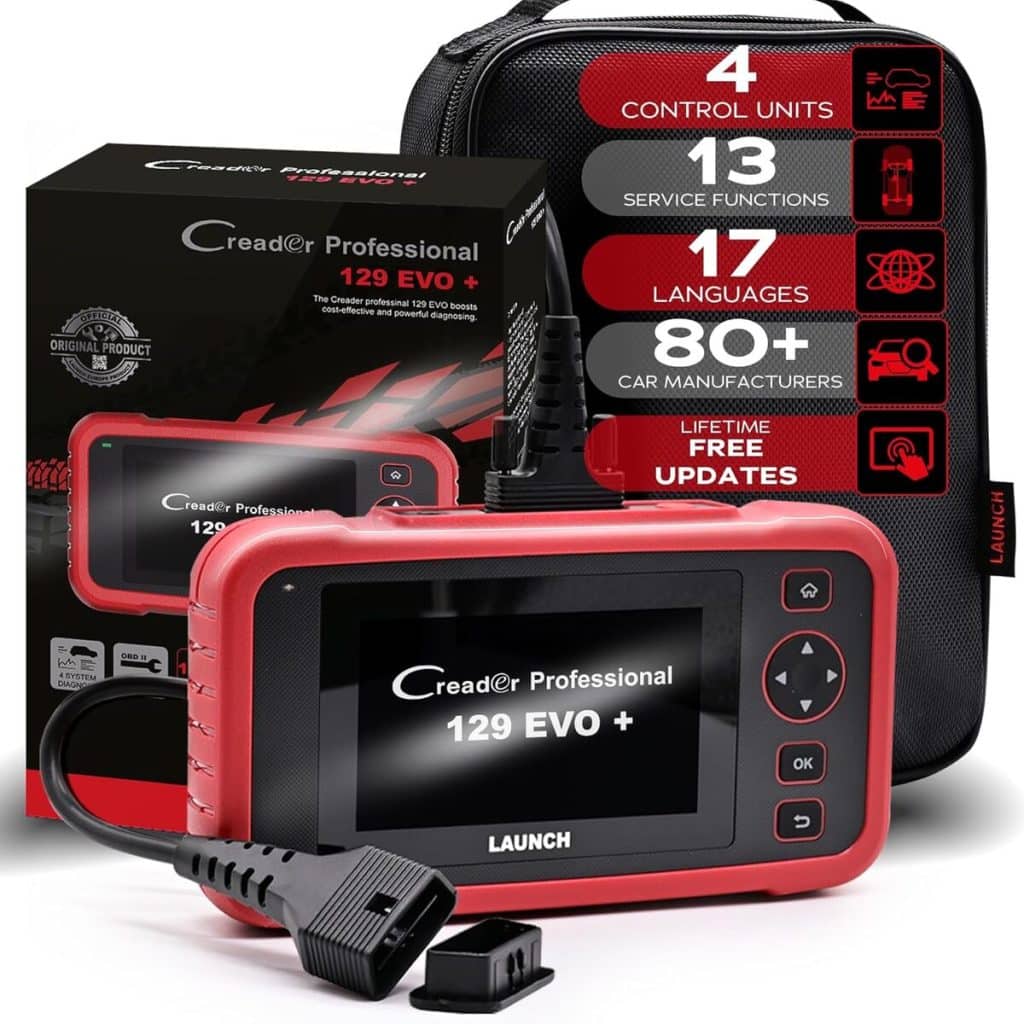Test de la valise auto diagnostic Launch CRP 129 Evo+ avec fonctions complètes