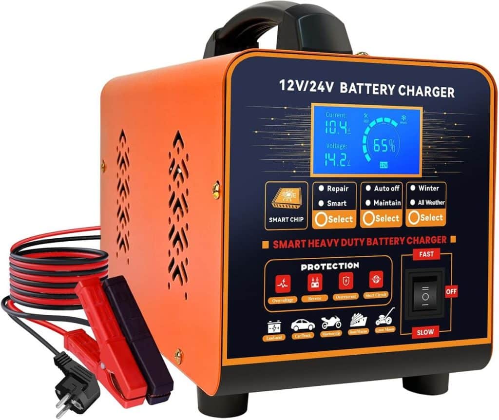 Test du chargeur de batterie vFound 20A : performance et intelligence