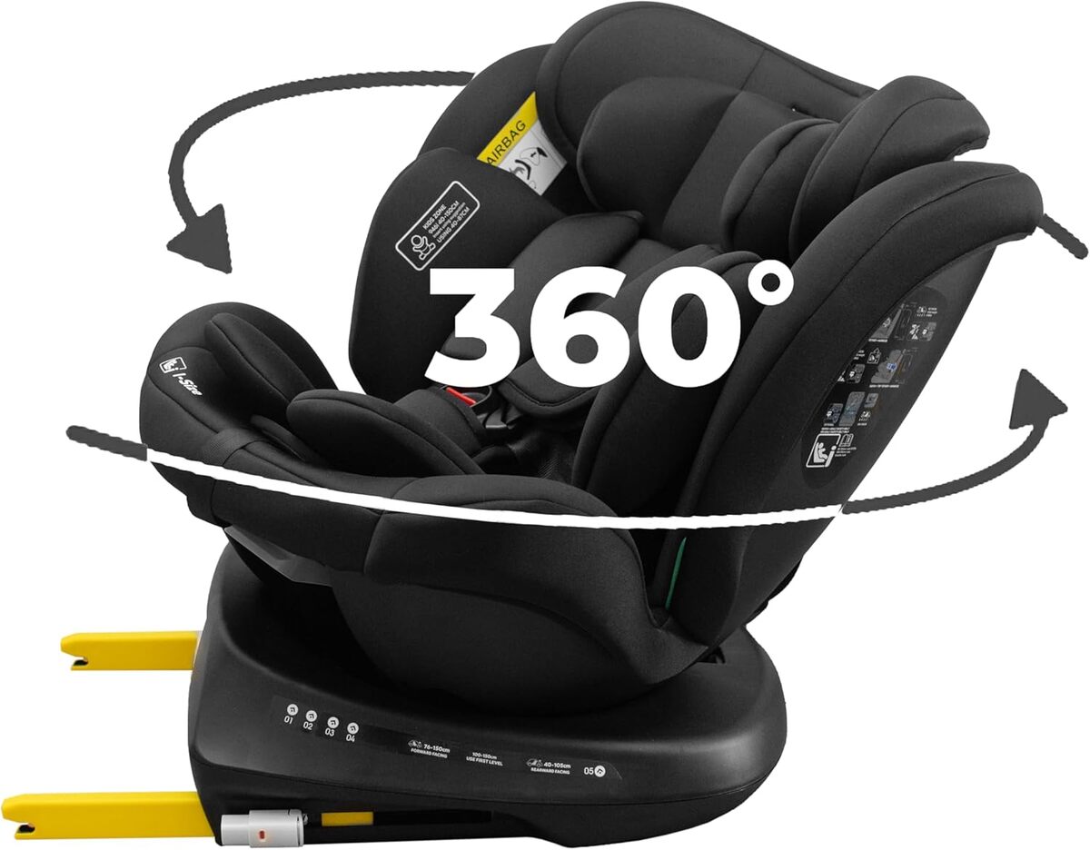 Test du siège auto pivotant 360° Isofix 0-36 kg
