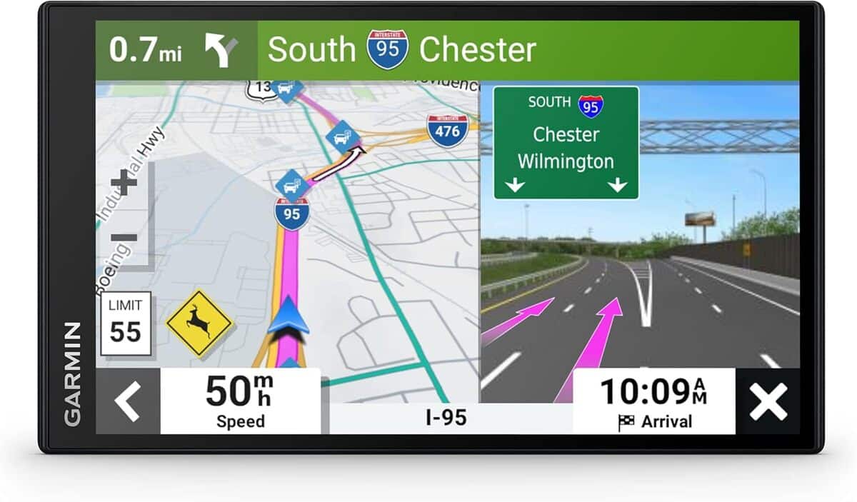 Test : garmin DriveSmart 76 GPS 7" avec assistance vocale