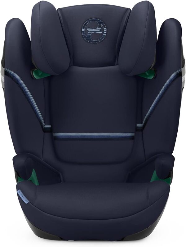 CYBEX Gold Siège Auto Solution S2 i-Fix, Pour les Voitures Avec et Sans ISOFIX, 100 - 150 cm, De 3 à 12 ans Environ (15 - 50 Kg), Ocean Blue