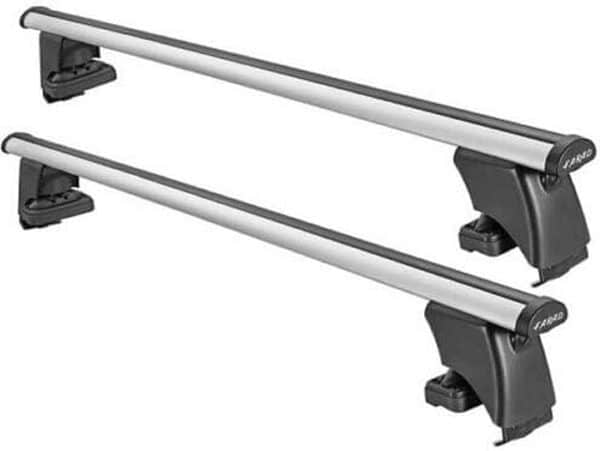 Barres de toit FARAD BS + ALU compatibles avec Ford Puma à partir de 2020, rails de toit en aluminium pour voiture sans railing sur le toit