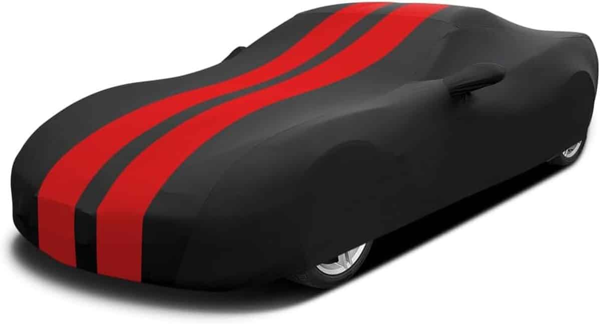 Test de la housse Asasytal en velours ultra-protection rouge et noir