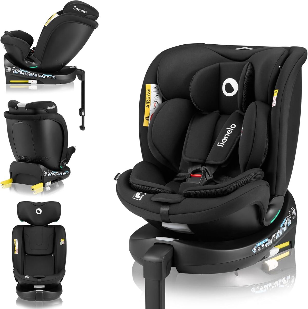 Test du siège auto pivotant Lionelo Navy i-Size 360° : sécurité et confort