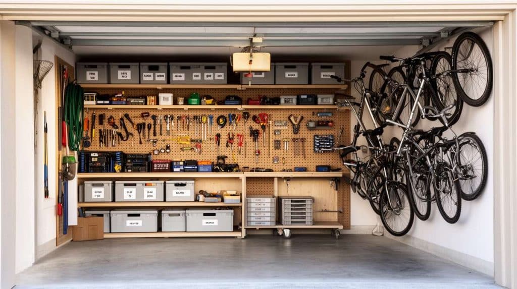 Astuces rangement garage : optimiser chaque mètre carré