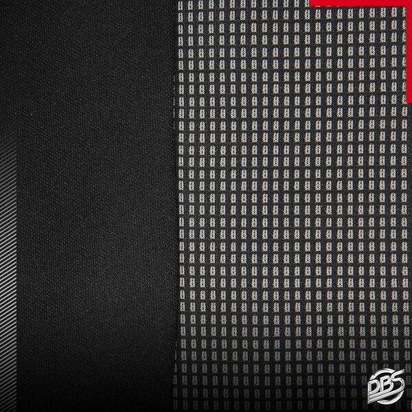 DBS - Housses de siège sur Mesure pour Clio 5 (dès 06/2019)| Housse Voiture/Auto d'intérieur | Haut de Gamme | Jeu Complet en Tissu | Montage Rapide