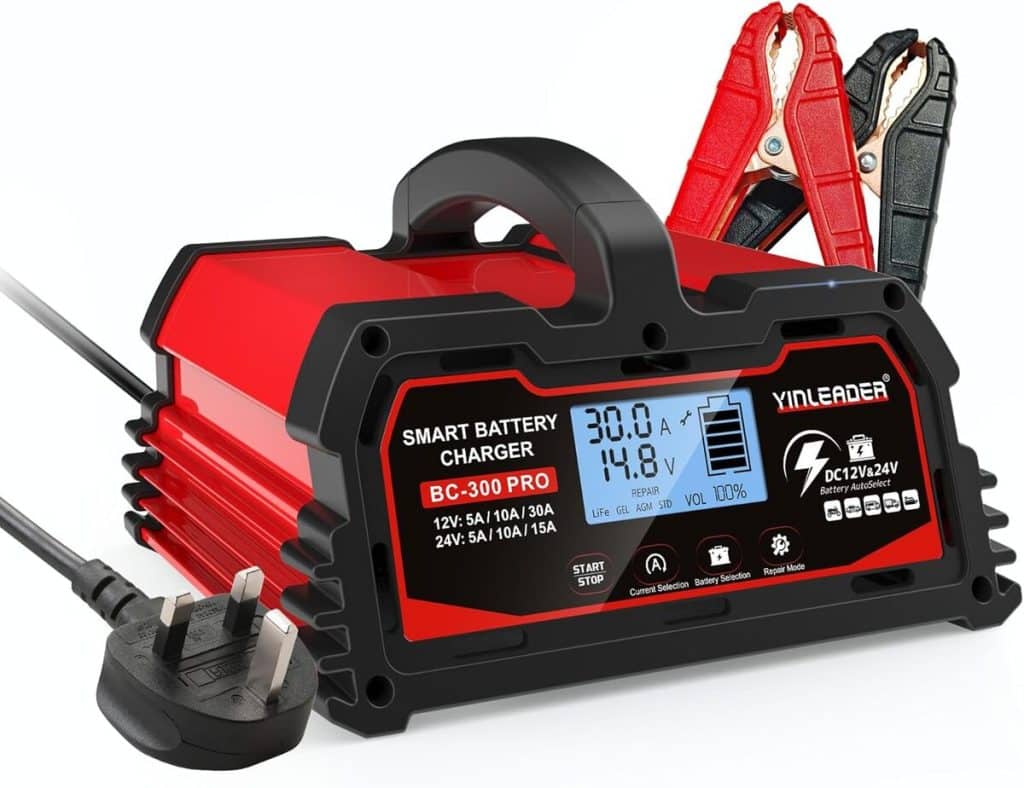 Test du chargeur intelligent 30 A avec écran LCD