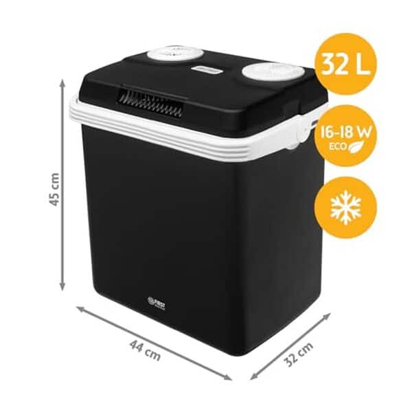 Découvrez notre évaluation de la glacière électrique TZS First Austria 32L : performance, autonomie et idéale pour vos aventures en camping