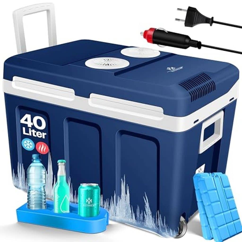 Test de la glacière Kesser 40L : thermoélectrique efficace pour camping et voiture