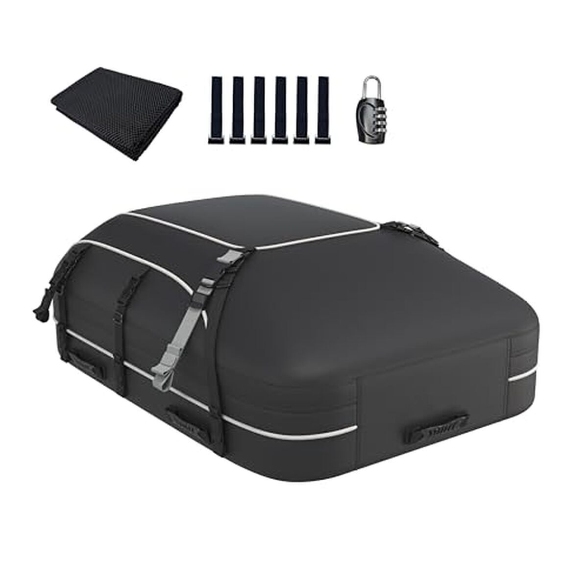 Test du sac de toit imperméable Workkool 4, 6 m³ : rangement idéal pour votre voiture