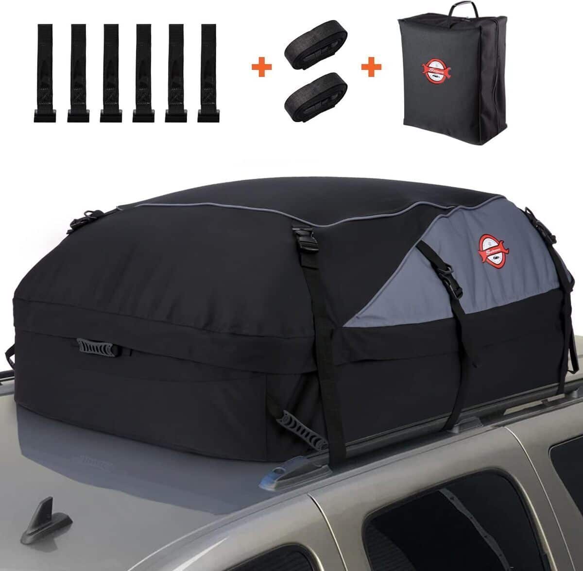 Test du coffre de toit 580L en nylon pour voyages