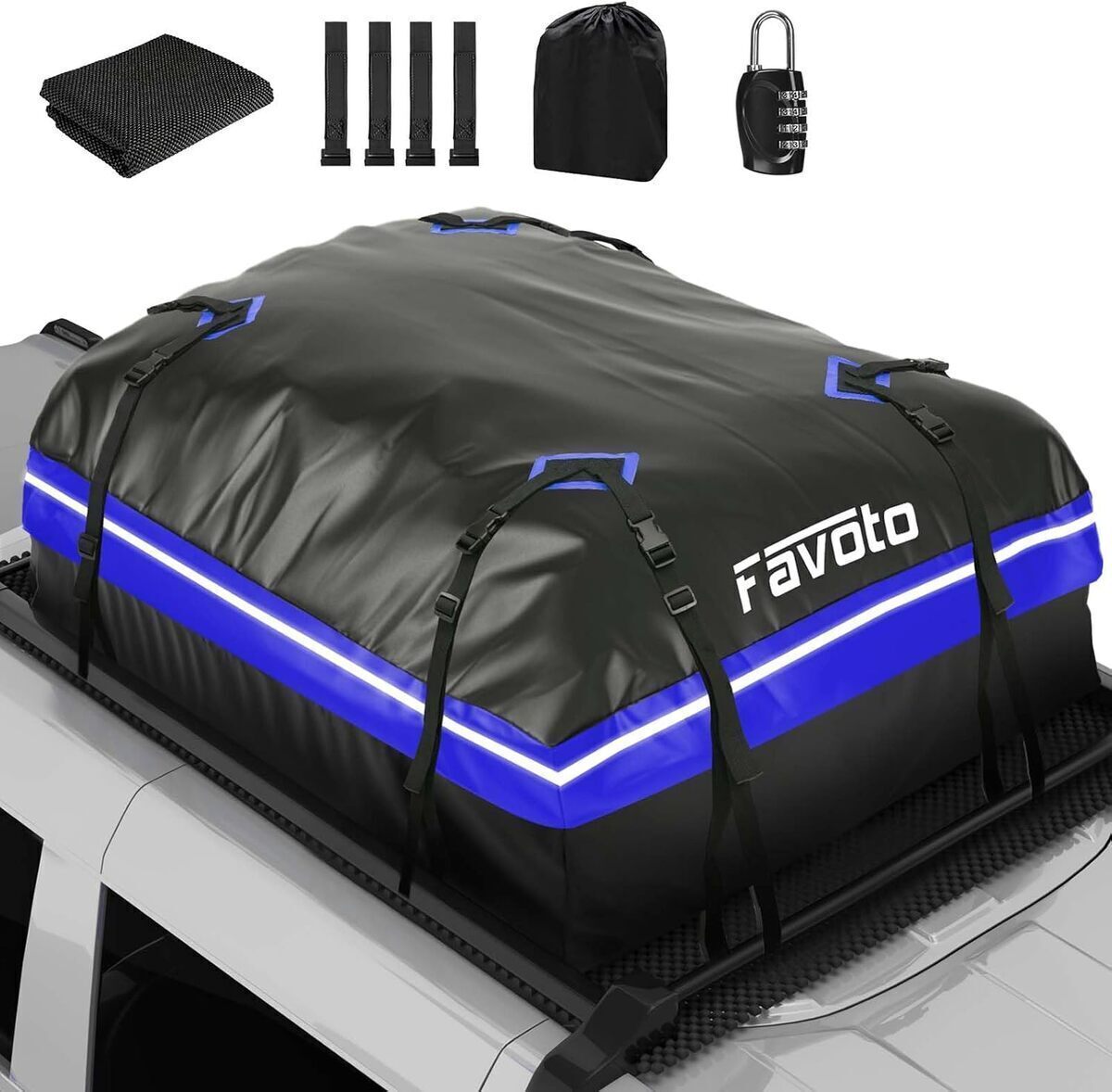 Test du coffre de toit imperméable Favoto 425L