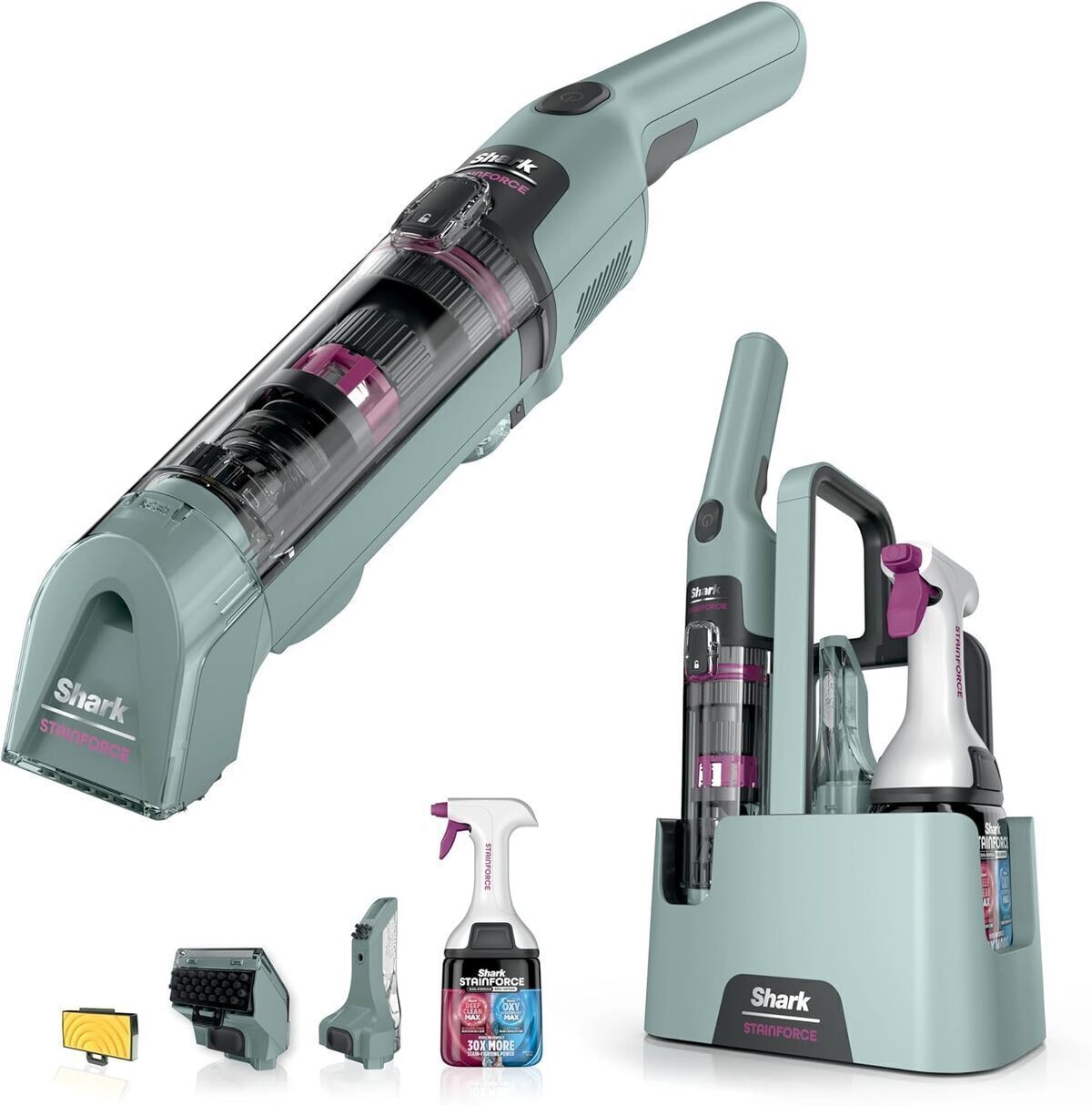Test du nettoyeur de tâches Shark StainForce HX100EUCP : portable et efficace