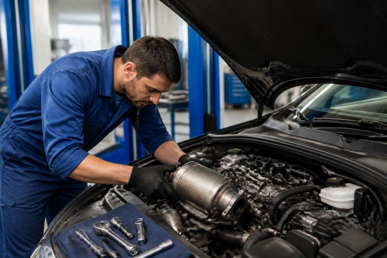 Remplacement du système anti-pollution : guide d'entretien