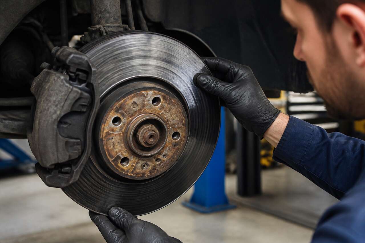 Symptômes d'un disque de frein voilé