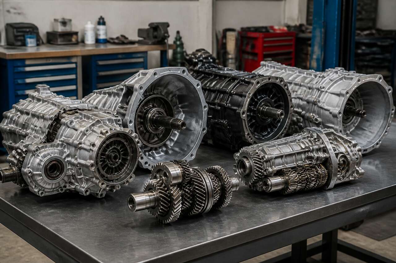 Différents types de boîtes de vitesses