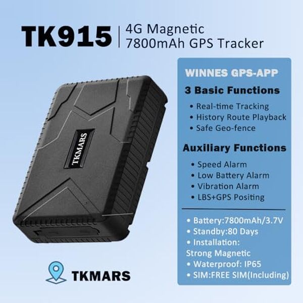 Découvrez notre test complet du traceur GPS aimanté TK915 avec batterie longue durée : 2 mois d'autonomie en veille, performances et fiabilité analysées. 