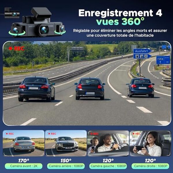 Découvrez notre test détaillé de la dashcam 360° LAMTTO : performance, fiabilité et protection routière pour votre véhicule. 