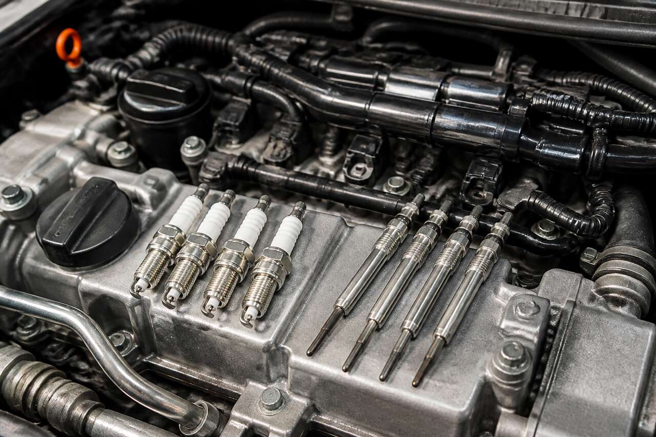 Bougies d&rsquo;allumage vs bougies de pr&eacute;chauffage: r&ocirc;le et diff&eacute;rences