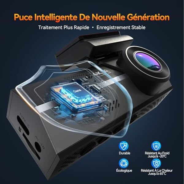 Découvrez notre test détaillé de la dashcam Caytail 4K+2K. Enregistrement haute résolution, vision nocturne performante et connectivité WiFi pour une sécurité routière optimale.
