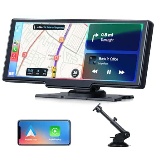 Test du Volam écran CarPlay 10, 25 pouces : fonctionnalités et performance