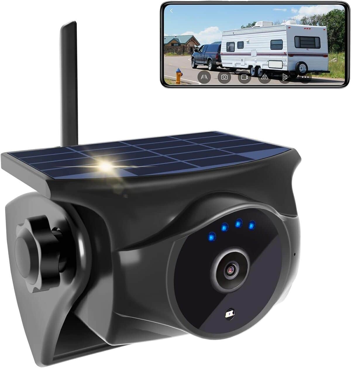 Test caméra de recul solaire Stonvue 1080p : polyvalence et autonomie