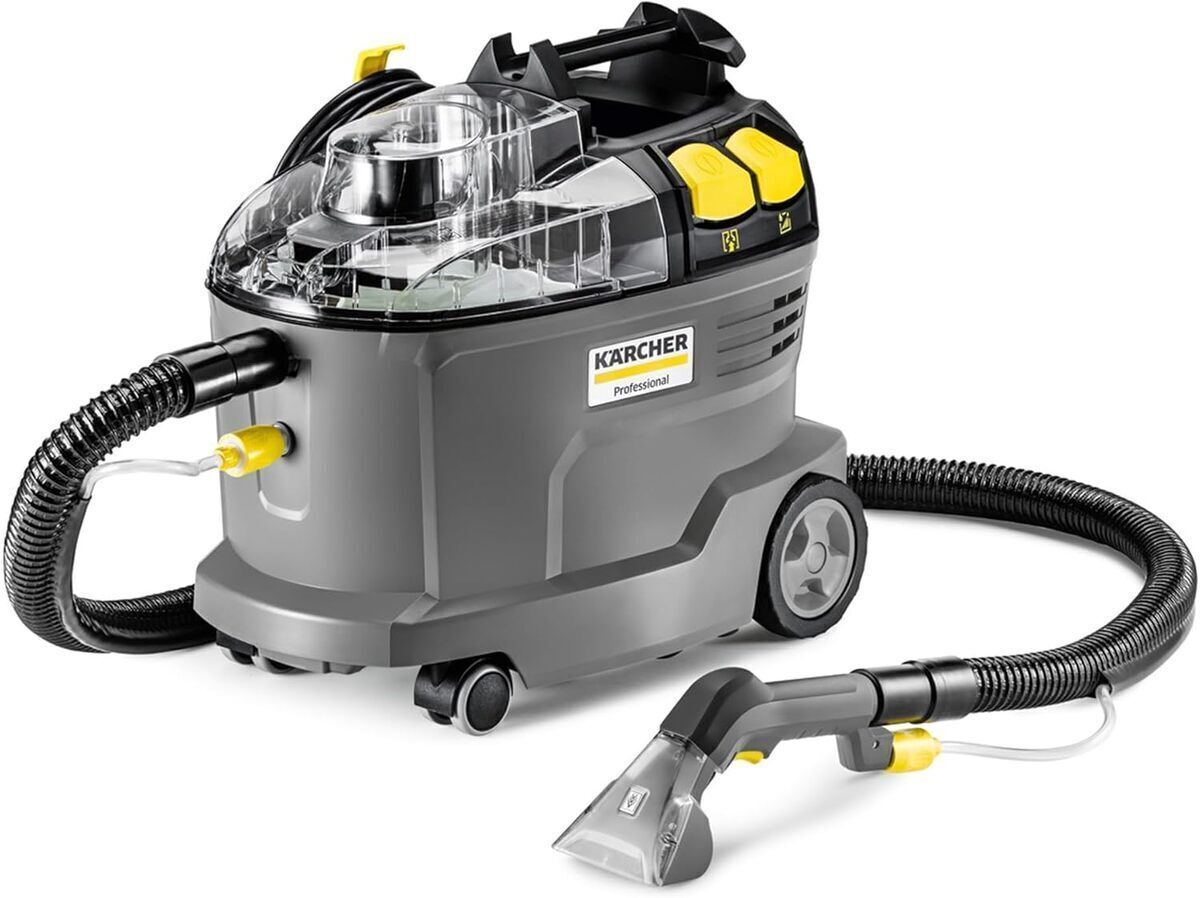 Test de l'injecteur-extracteur Kärcher Puzzi 8/1 : efficacité et ergonomie