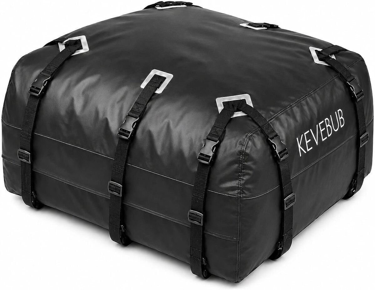 Test du coffre de toit souple KEVEBUB 600L : étanche et pratique