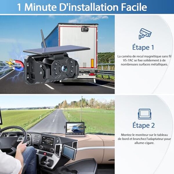 Découvrez notre test détaillé de la caméra de recul sans fil VASTEND : performances solaires, grand angle et installation facile pour sécuriser votre véhicule. 