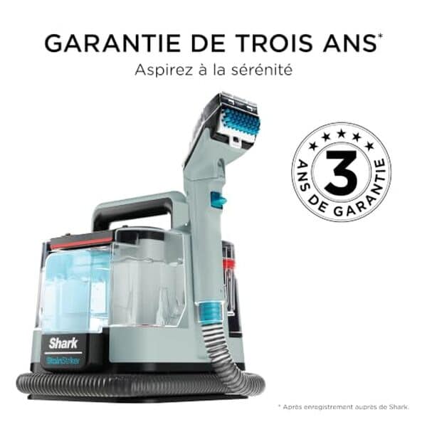Découvrez notre test détaillé du Shark StainStriker, le nettoyeur de tâches polyvalent et puissant qui révolutionne le nettoyage domestique. Performances, avantages et avis d'experts.