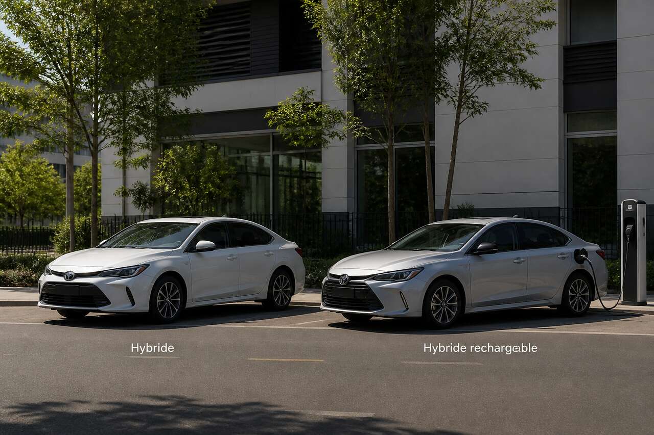 Différences entre hybride et hybride rechargeable : avantages et inconvénients