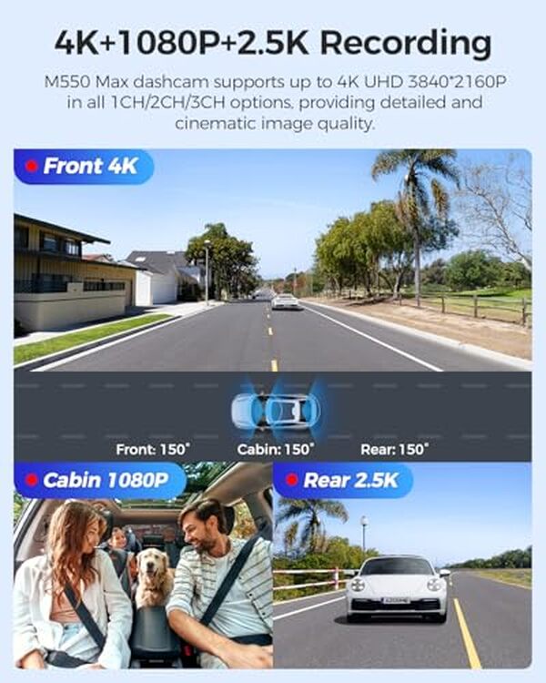 Découvrez notre test complet de la dashcam AZDOME 4K triple caméra : qualité vidéo, fonctionnalités et performances de ce modèle haut de gamme pour votre voiture.