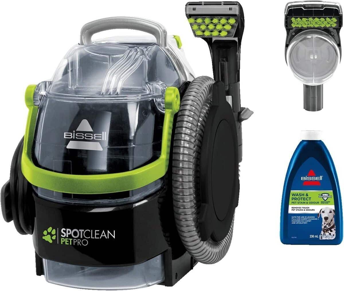 Test de la shampouineuse Bissell SpotClean Pet Pro 750W