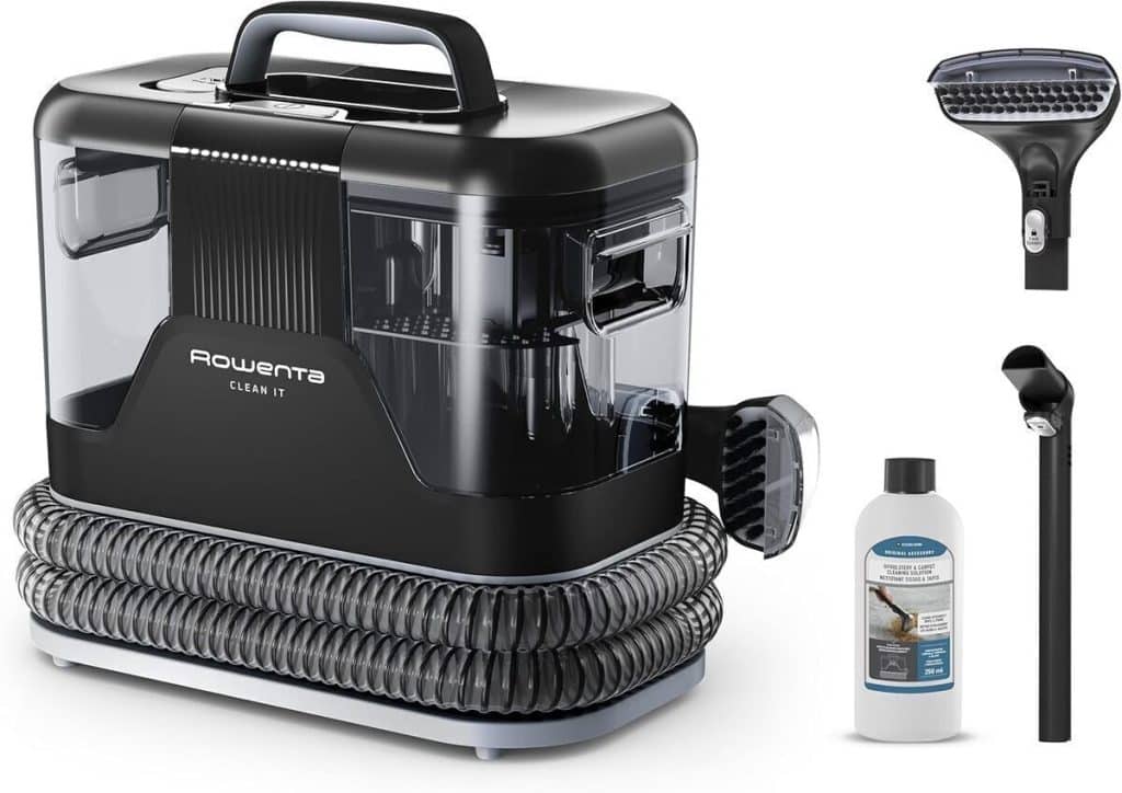 Test de la shampouineuse Rowenta Clean it 400W : efficace et pratique