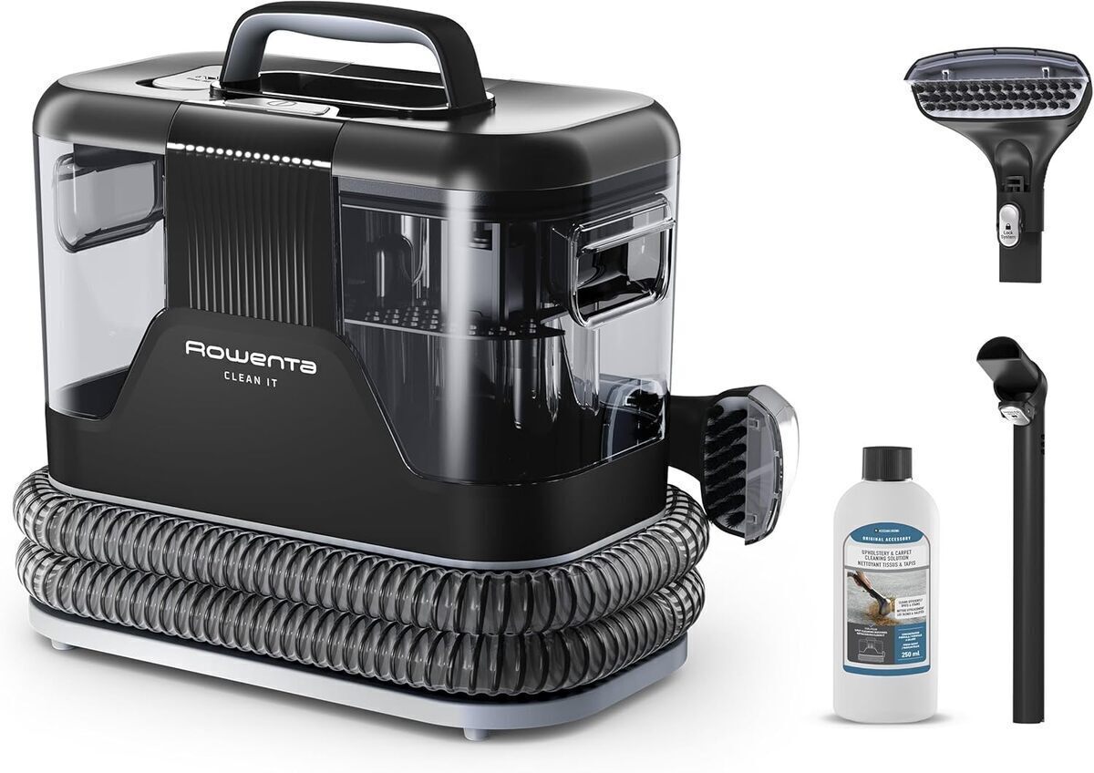 Test de la shampouineuse Rowenta Clean it 400W : efficace et pratique
