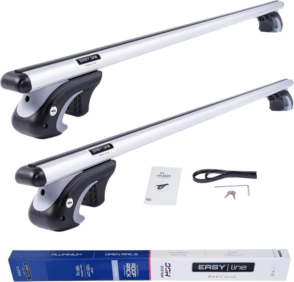Test des barres de toit DGH System Easy Line Basic Plus 135 cm pour Citroen C4 Grand Picasso