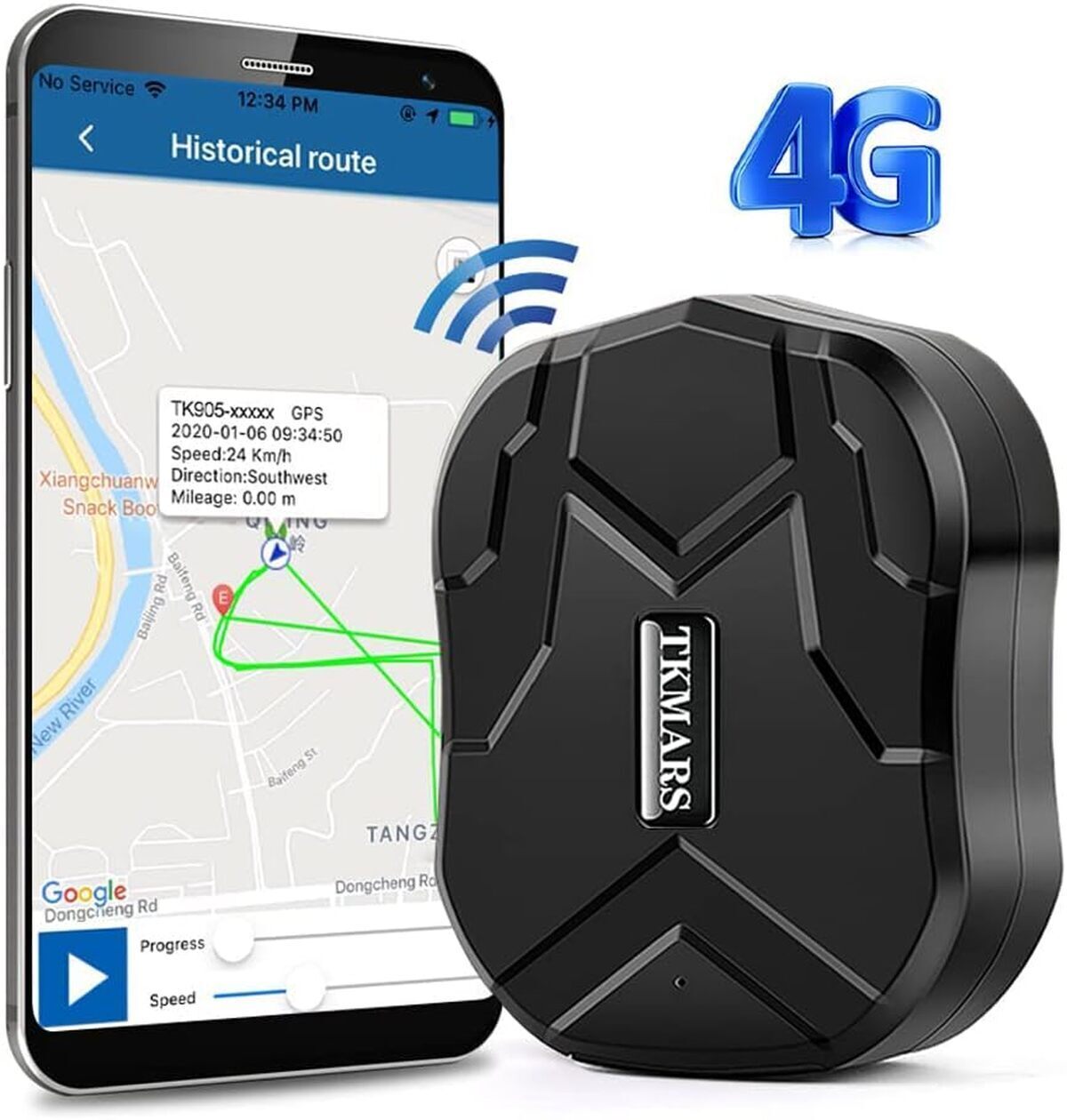 Test du traceur GPS TK905B : puissance et autonomie maximale