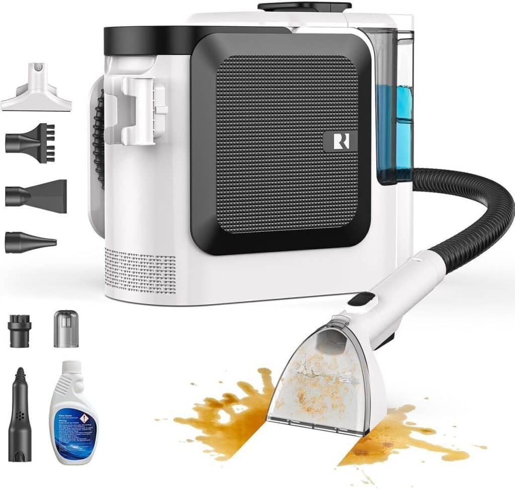 Test Vozascly F1 : aspirateur-laveur puissant pour canapés et tapis