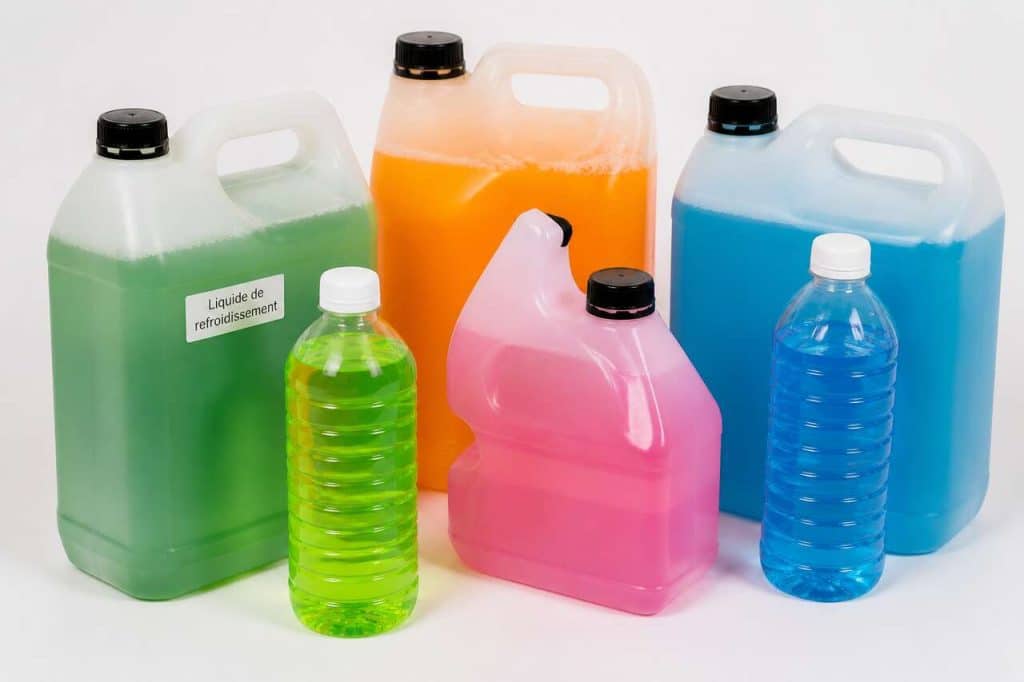 Que signifient les couleurs des liquides de refroidissement ?