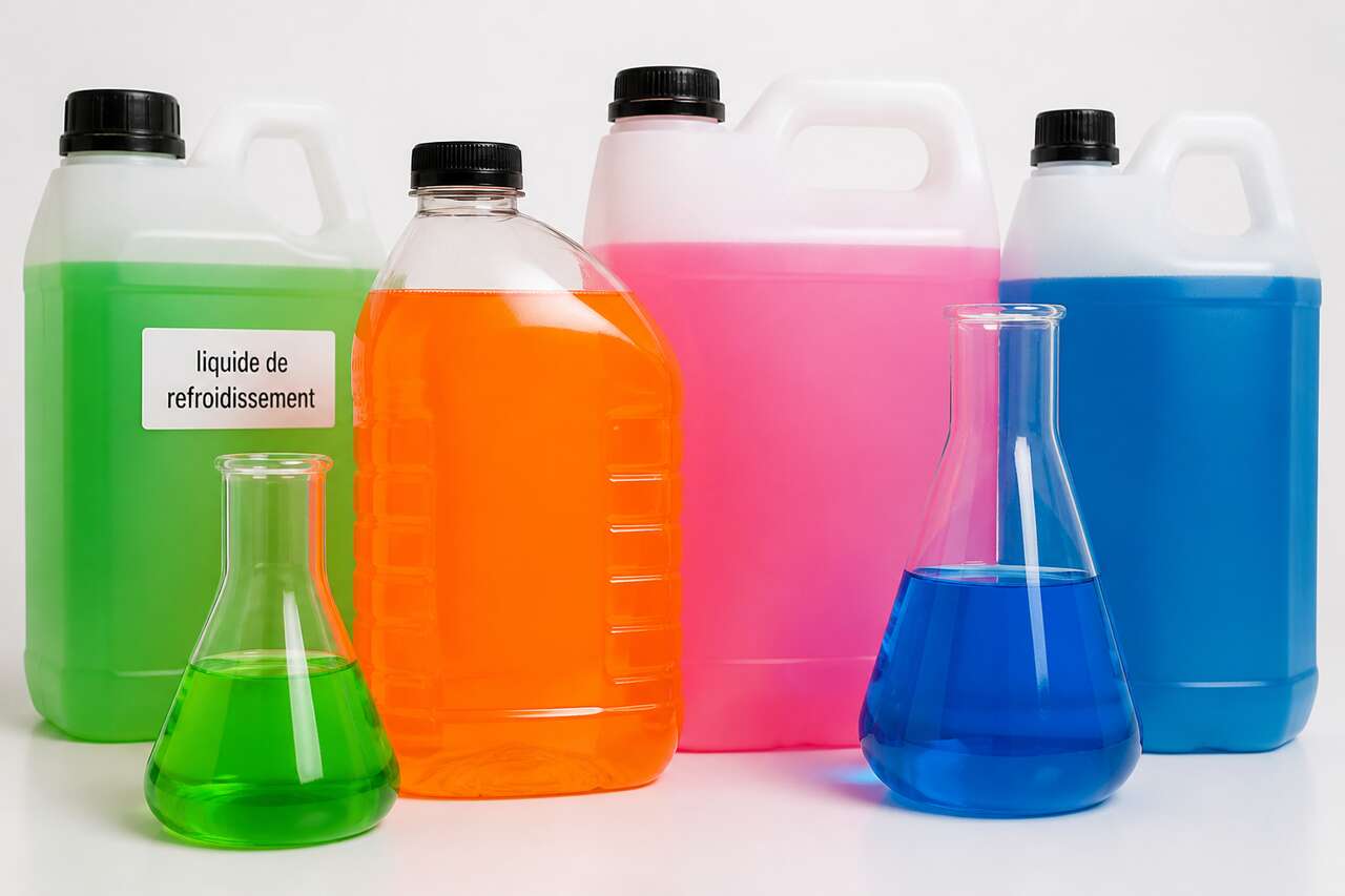 Pourquoi existe-t-il plusieurs couleurs de liquide de refroidissement Pourquoi existe-t-il plusieurs couleurs de liquide de refroidissement