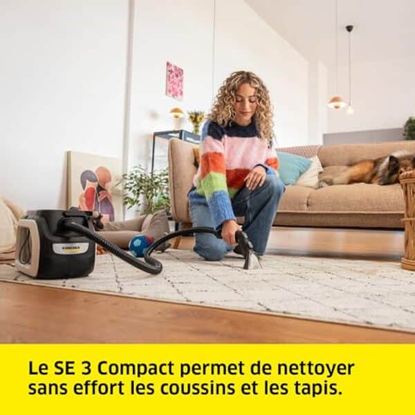 Découvrez notre test complet de la shampouineuse Kärcher SE 3 Compact : performances, caractéristiques et avis pour un nettoyage efficace de vos moquettes et tapis. 