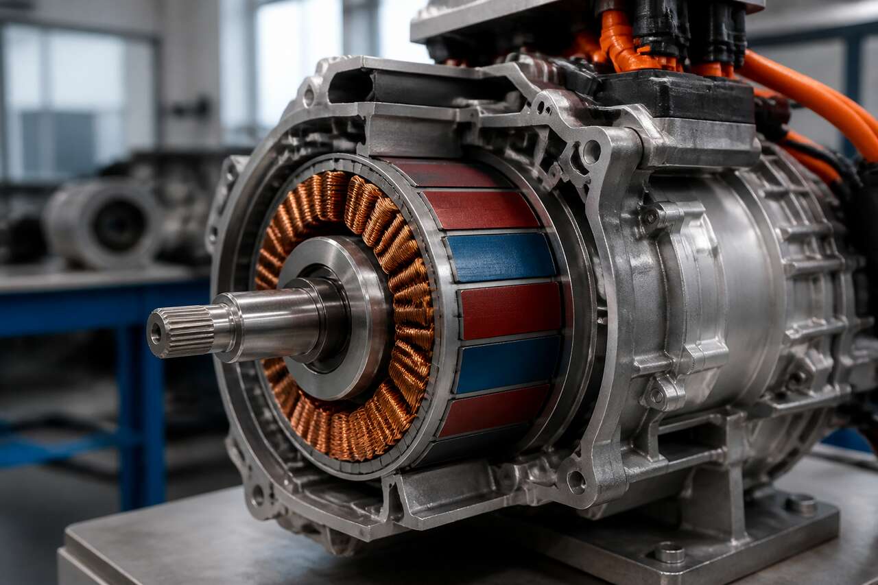 Moteur électrique : le principe de base (couple, champ magnétique, rendement) Moteur électrique : le principe de base (couple, champ magnétique, rendement)