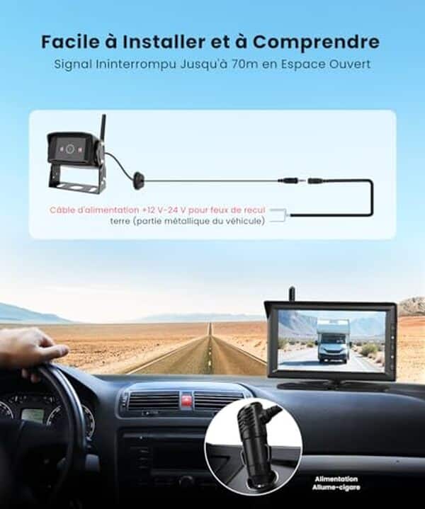 Découvrez notre test détaillé de la caméra de recul AUTO-VOX 7 HD sans fil : performance, installation et avis d'utilisateur pour bien choisir votre équipement.