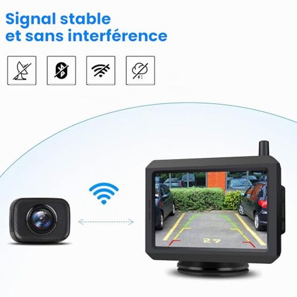 Découvrez notre test complet de la caméra de recul Auto-Vox W7 : performance sans fil, étanchéité IP68 et qualité d'image. Avis détaillé et caractéristiques techniques.