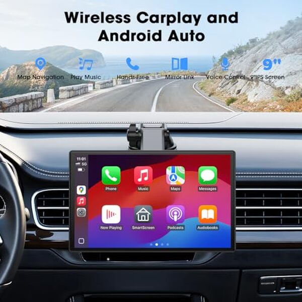 Découvrez notre test détaillé de l'autoradio portable LAMTTO 9 pouces avec CarPlay sans fil. Caractéristiques, performances et avis d'utilisation.