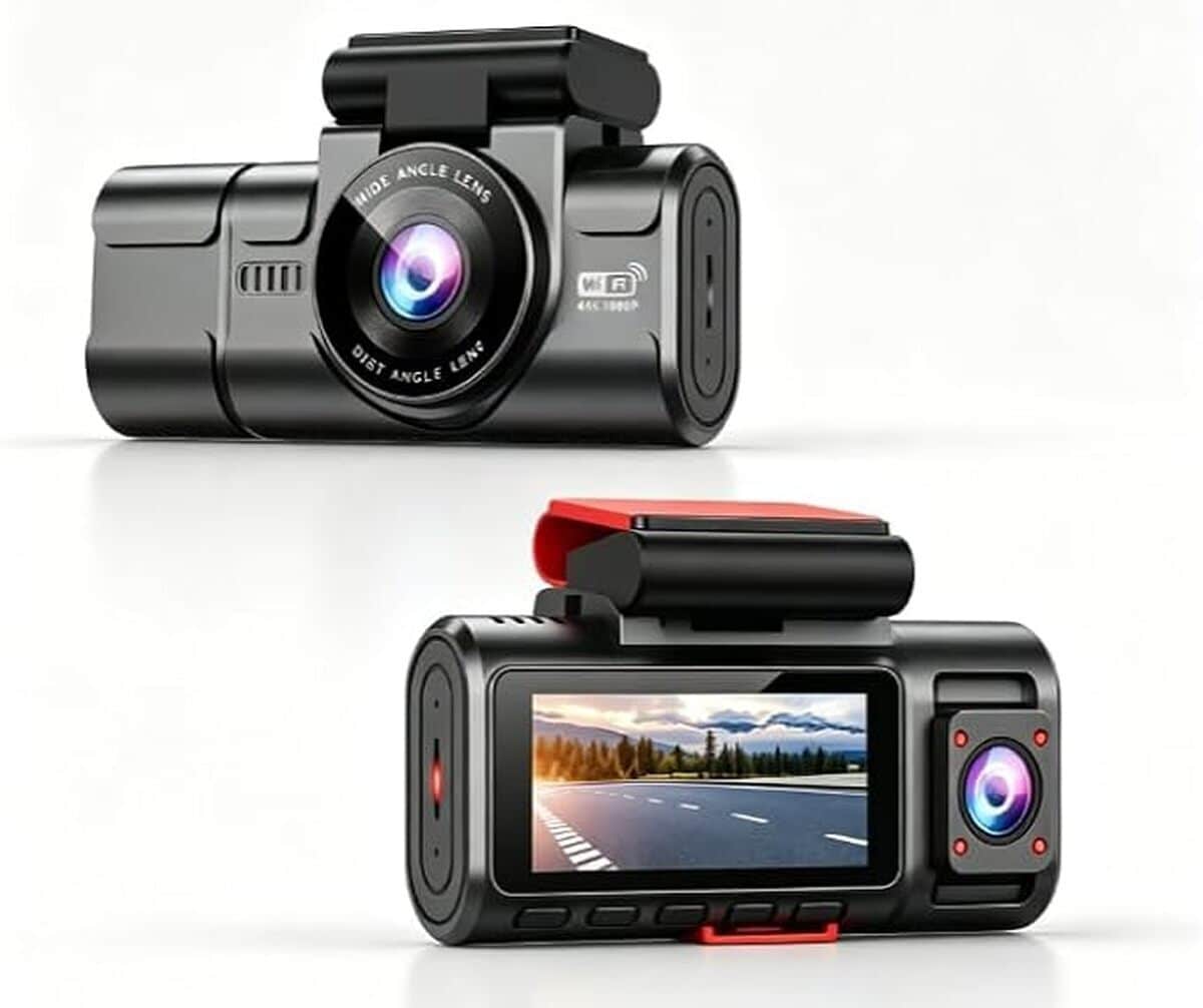 Test de la dashcam 360° voiture 4K : sécurité et performance