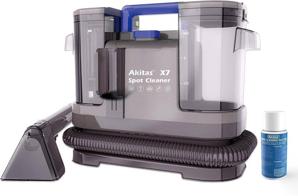 Test : shampouineuse Akitas X7 600W et sa fonction autonettoyante
