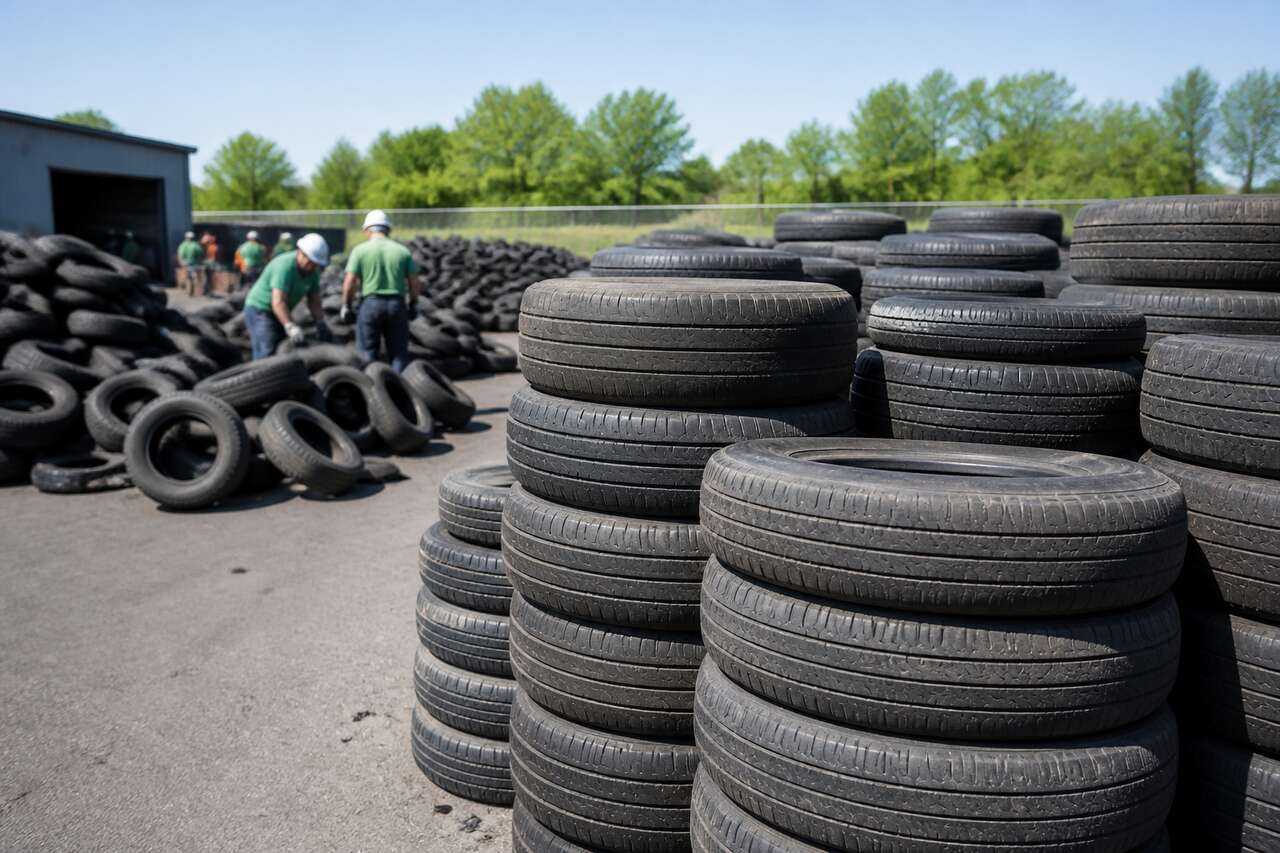 Que deviennent les pneus usés : tri, collecte et recyclage Que deviennent les pneus usés : tri, collecte et recyclage