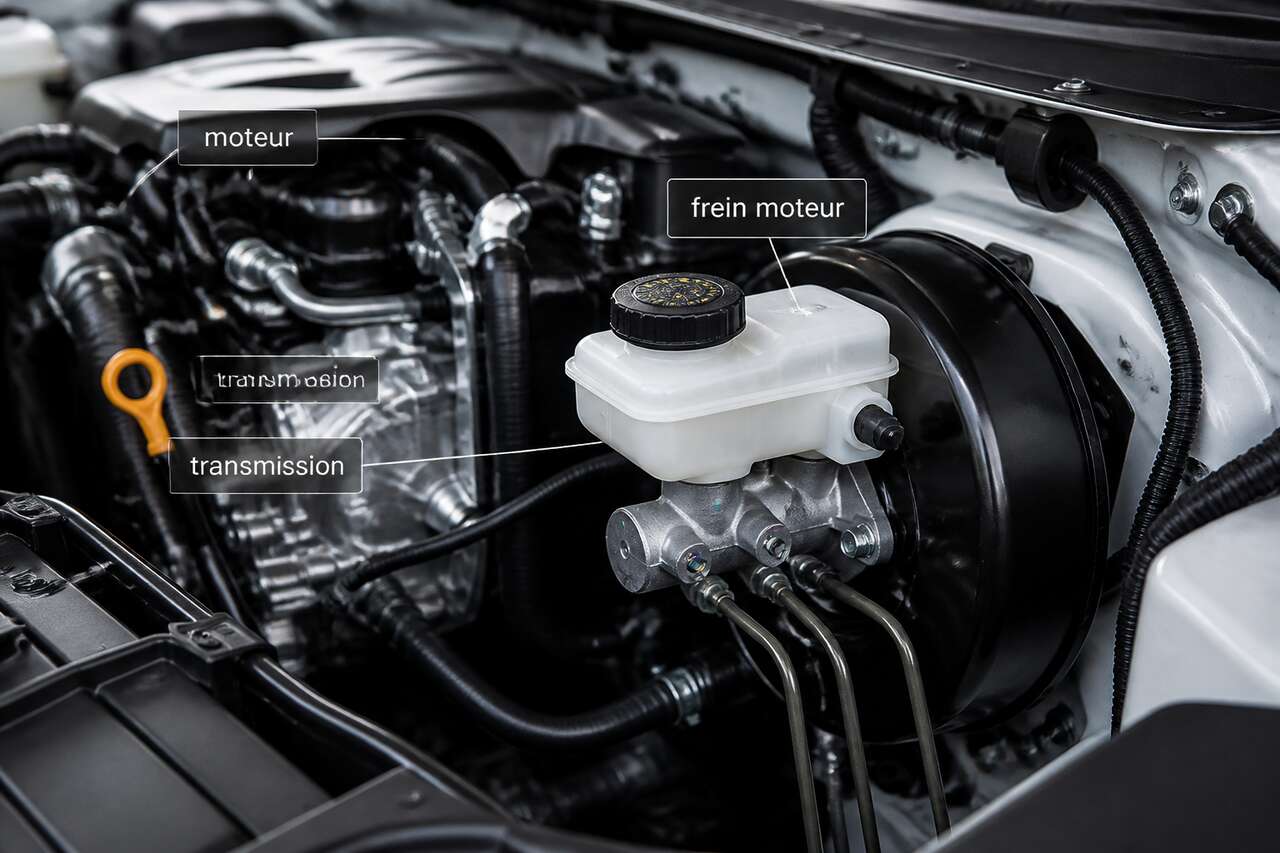 Frein moteur : définition simple et principe de fonctionnement Frein moteur : définition simple et principe de fonctionnement